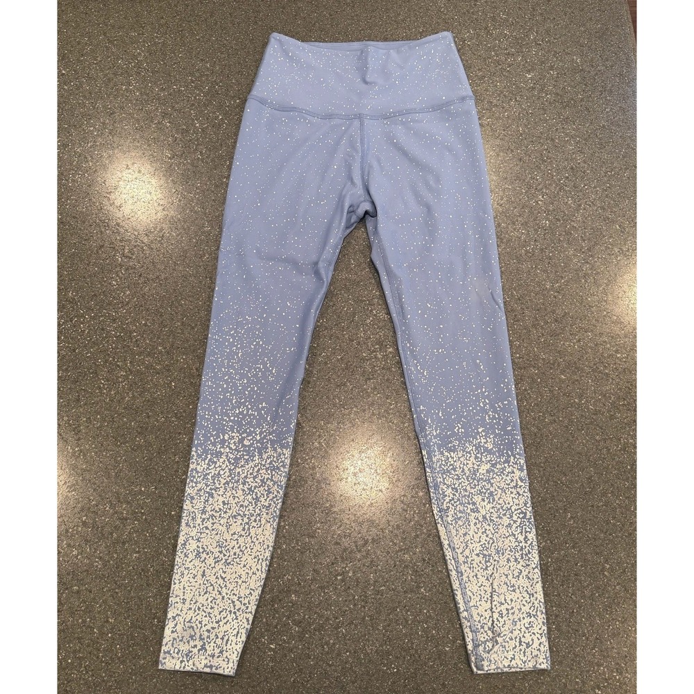 Beyond Yoga Alloy Ombre High Waisted Leggings Large Serene Blue